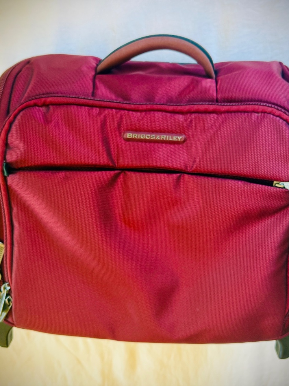 Briggs & Riley Transcend Rolling Luggage Red